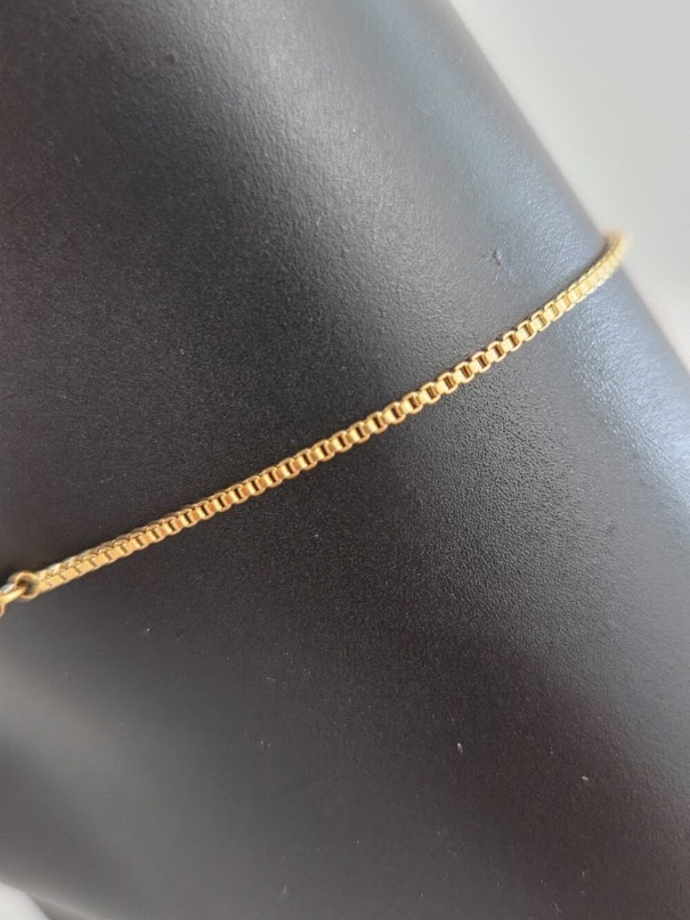 Gold Stainless Steel Evil Eye Anklet Box Chain Ojo Turco Beach Jewelry - Picture 9 of 13